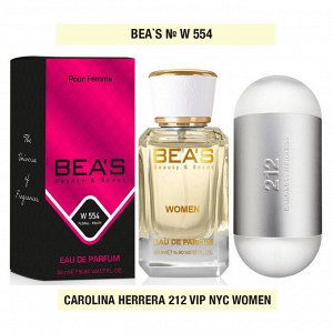 Beas W554 Carolina Herrera 212 Women edp 50 ml