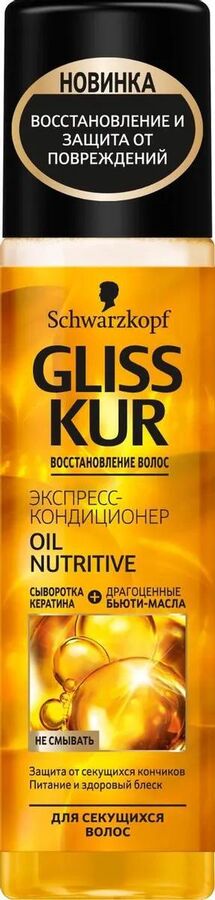 ГЛИСС КУР Экспресс-кондиционер Нутритив для длинных волос