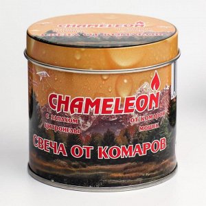 Свеча репеллентная &quot;Chamelion&quot;, от комаров, в банке, 1 шт