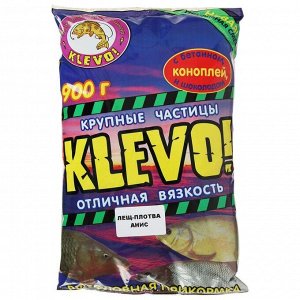 Прикормка «KLEVO-классик» лещ-плотва, цвет зелёный, анис