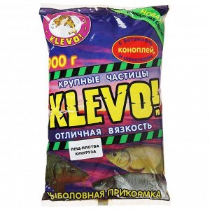 Прикормка «KLEVO-классик» лещ-плотва, цвет жёлтый, кукуруза