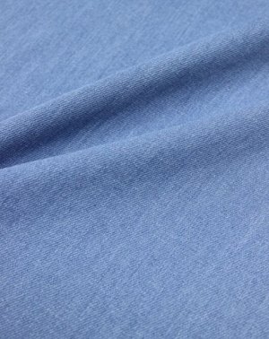 Плотная джинсовая ткань цв.Светлый сине-голубой, СОРТ2, ш.1.5м, хлопок-95%,п/э-5%, 325гр/м.кв