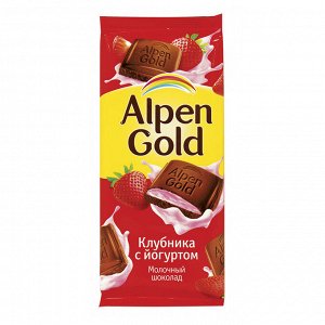 Шоколад Alpen Gold молочный клуб-йог нач 85г