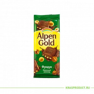 Шоколад Alpen Gold мол с дроб фунд 85г