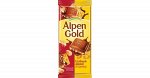 Шоколад Alpen Gold молочный с соленым арахисом и крекером 85г