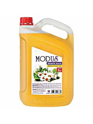 Мыло жидкое 5л "MODUS" ромашка и луговые травы  (4шт/кор)