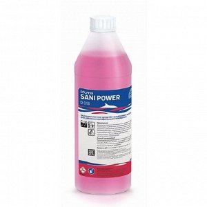 Моющее ср-во "Sani Power" 1л., кислот. ср-во для удал. цемента и ржавч., (12 шт в кор.) Арт.Д 013-1