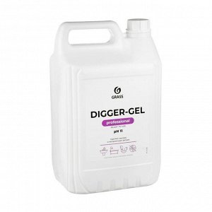 Средство щелочное для прочистки канализационных труб DIGGER-GEL, 5,3 кг
