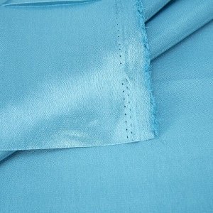 Ткань креп-сатин 1960 цвет морская волна