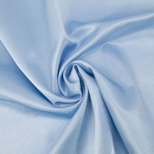 Ткань креп-сатин 1960 цвет светло-голубой