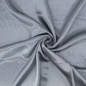 Ткань креп-сатин 1960 цвет серый