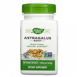 Nature's Way, Astragalus Root, 1,410 mg , 100 Vegan Capsules