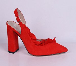 Босоножки р.36,5 цвет Красный