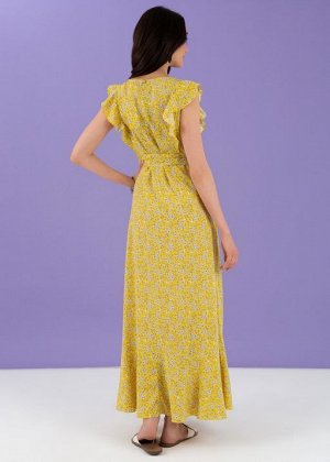 Платье "Амина" для беременных; желтый