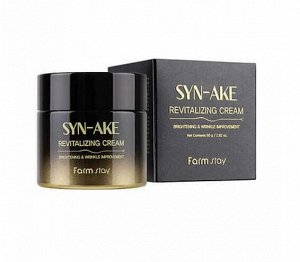 Farmstay Антивозрастной крем с пептидом змеиного яда  Syn-Ake Revitalizing Cream