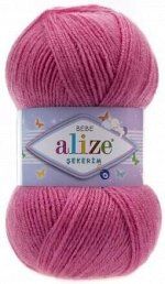 Пряжа ALIZE Sekerim bebe / 246 роза