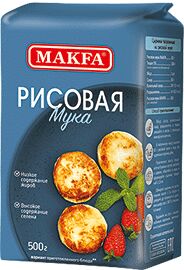 Мука фасов. (Макфа) 0,5кг рисовая