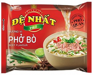 Рисовая лапша "PHO BO" (широкая) со вкусом говядины Пр-во Acecook 65гр