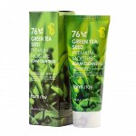 KR/ FarmStay Пенка д/умывания 76 Green Tea Seed Premium Moisture (Семена Зеленого чая), 100мл