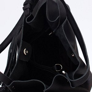 Женская кожаная сумка Richet 2055LN 415 Черный