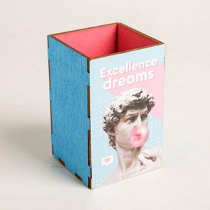 Органайзер для канцтоваров "Excellence dreams" скульптура, 6,5х10,5 см