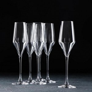 Набор бокалов для шампанского RONA Aram, 220 мл, 6 шт