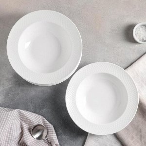 Набор тарелок глубоких «Юлия Высоцкая», 400 мл, d=22,5 см, 6 шт