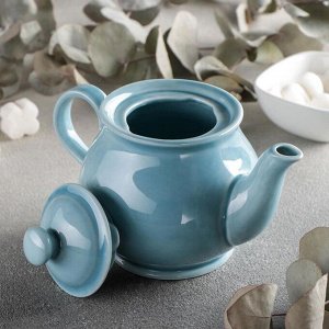 Чайник «Акварель», 400 мл, цвет голубой