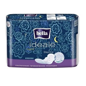 Прокладки ультротонкие гигиенич. Bella ideale ultra night по 7 шт.