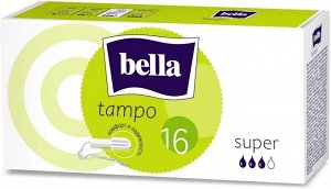 Тампоны Bella premium comfort Супер без аппликатора 16 шт