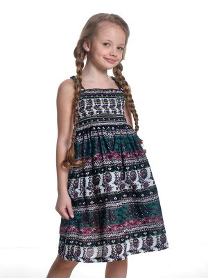 Mini Maxi Сарафан цветной (3-7л) 1131 зеленый