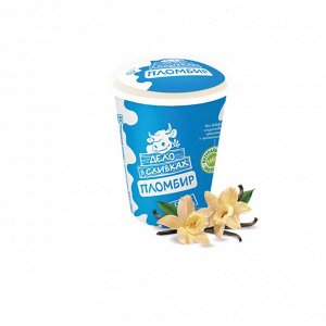 КС22 Мороженое Ст/картонный "Дело в сливках" пломбир ванильный 12% 80г ящик 24шт Полярис