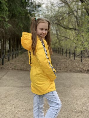 Куртка для девочки на флисе