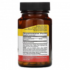 Country Life, сертифицированный веганский витамин K2, клубника, 500 мкг, 60 жевательных таблеток