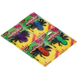29751-JK Игрушка лизун-липучка паук, цвет в ассорт. на блистере ИГРАЕМ ВМЕСТЕ в кор.4*72шт