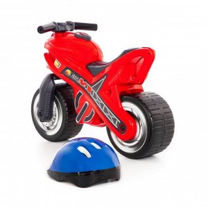 Каталка-мотоцикл "МХ" со шлемом
