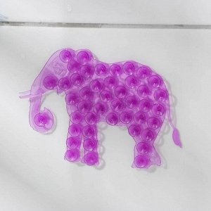 Мини-коврик для ванны «Слон», 912,5 см, цвет МИКС