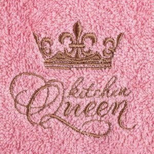 Набор кухон. Kitchen Queen в корзинке: полотенце, прихватка, лопатка