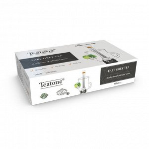Черный чай Аромат бергамота TEATONE, 100 стиков по 1,8г