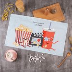 Полотенце &quot;Этель&quot; Home cinema 40х73 см, 100% хл, саржа 190 гр/м2