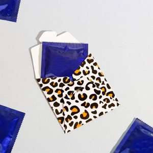 СИМА-ЛЕНД Чехол-конверт для презервативов «Леопард», 8 x 8 см
