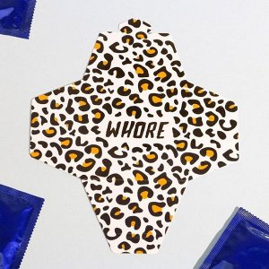 Чехол-конверт для презервативов «Леопард», 8 x 8 см