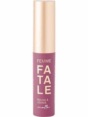 1235183    /VS Устойчивая жидкая матовая помада для губ "Femme Fatale" тон 09, холодный сливовый
