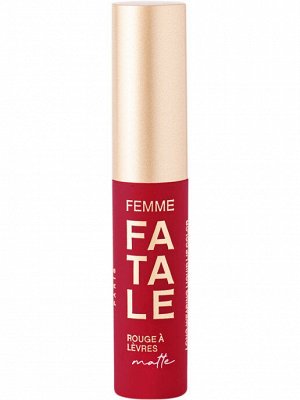 1235187    /VS Устойчивая жидкая матовая помада для губ "Femme Fatale" тон 12, красный