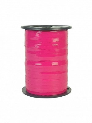 Лента полипропилен лаковая 0,5 см х 250 ярд цвет розовый 42