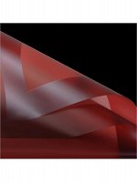 Пленка 58 см х58 см 20 л цвет винный с широкой каймой