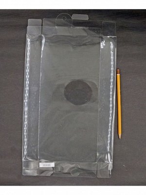 Коробка складная 31,5 х18,5 х4 см прозрачный пластик HS-5-11