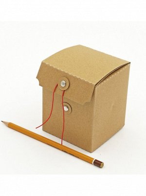 Коробка складная 11 х9 х9 см крафт HS-10-9