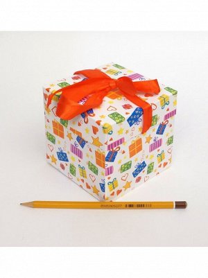 Коробка складная 10 х10 х10 см в ассортименте YXL-50...S