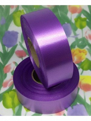 Лента полипропилен 3 см х 50 ярд цвет светло-фиолетовый 20